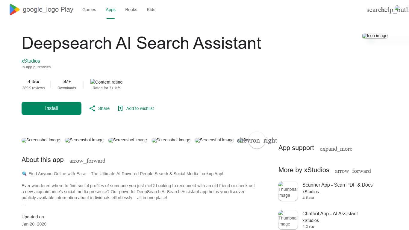 Deepsearch AI Search Assistant - Apps on Google Play
